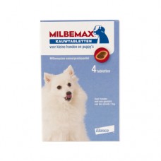 Milbemax Puppy / Small Dog <5Kg Dewormer (4 TABLETS FOR THE PRICE OF 3)